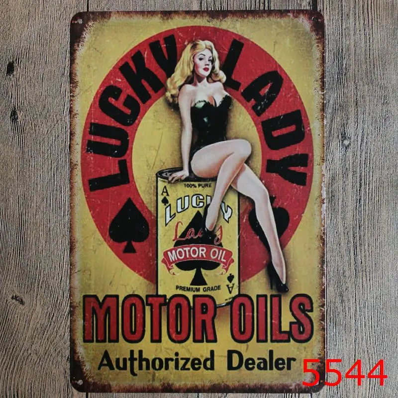 Автошина с мотором магазин автомобильных шин бар античный Железный постер