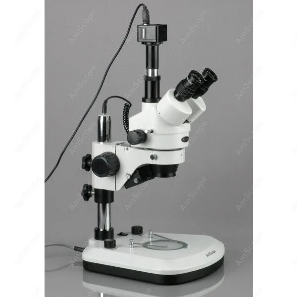 Светодиодный низкотепловой микроскоп -- AmScope поставляет 3.5X-90X светодиодный