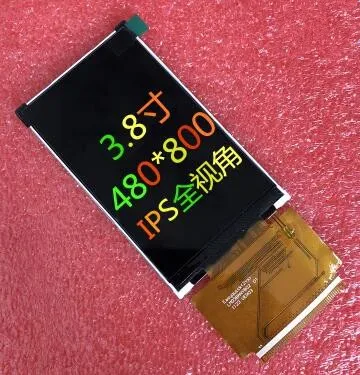 IPS панель 3 8 дюйма 44P Φ цветной экран NT35510 Драйвер IC SPI RGB интерфейс 480(RGB)* 800|Экраны| |