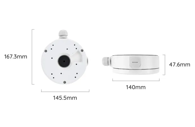 Распределительная коробка D20 для ip-камер Reolink(RLC-420, RLC-422, RLC-423
