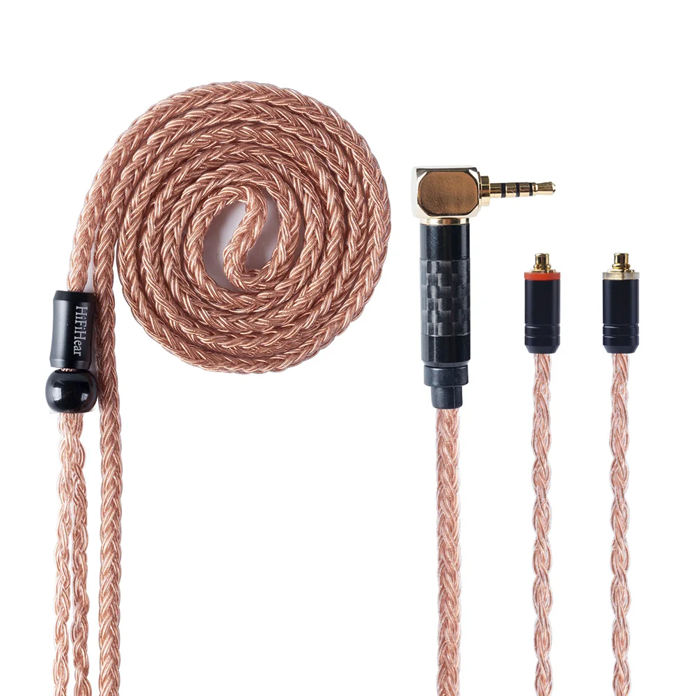 2019 HIFIHESR 16 основной импорт монокристаллической Медь балансный кабель 2 5/3 5 мм с