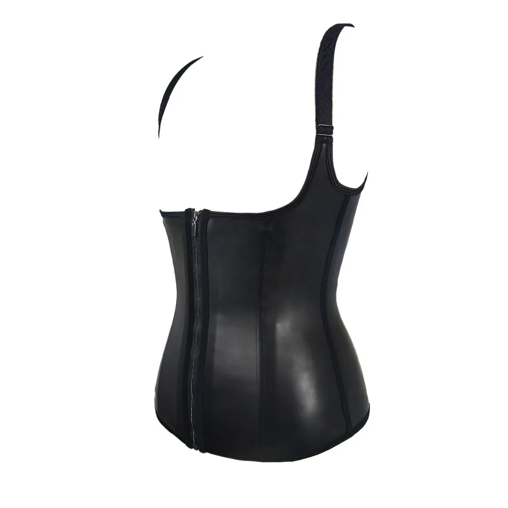 Xxxxxxl пикантная женская обувь на застежке-молнии крюк Body Shaper размера плюс талии тренер жилет корсет для похудения грудью приталенное, Корректирующее