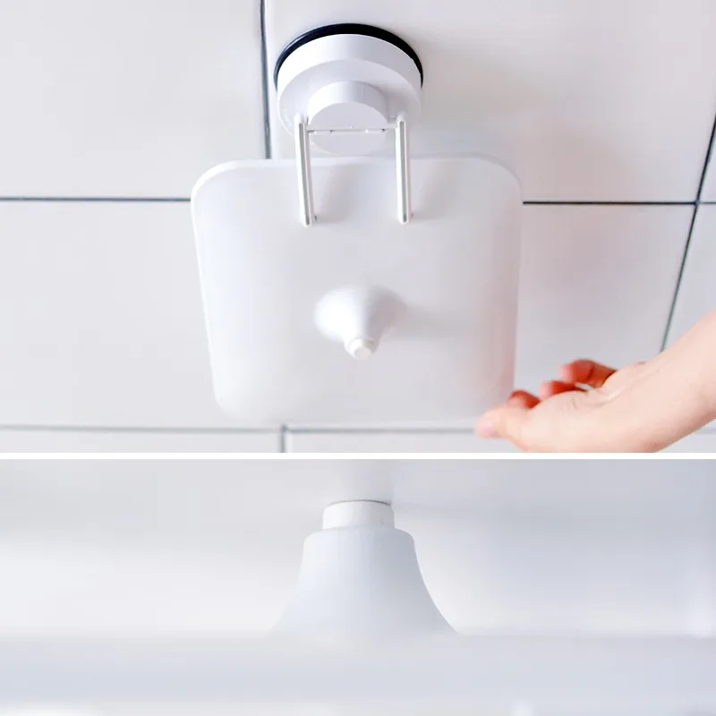 

Suction Up Wall Mounted Telescoping Folding Round One Side Bathroom Mirror Makeup Cosmetic Lady's Mirror