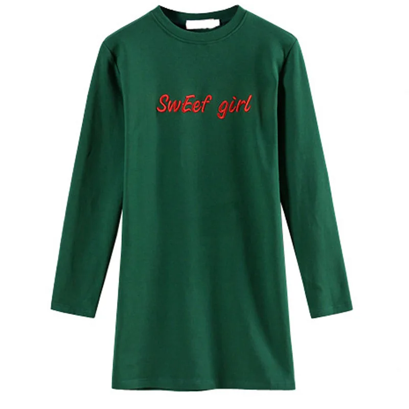 Half Turtleneck Black Long Sleeve Tshirt Woman Fall Winter Thicken Warm Embroidery Letters T-shirts Plus Velvet 2947LY | Женская одежда