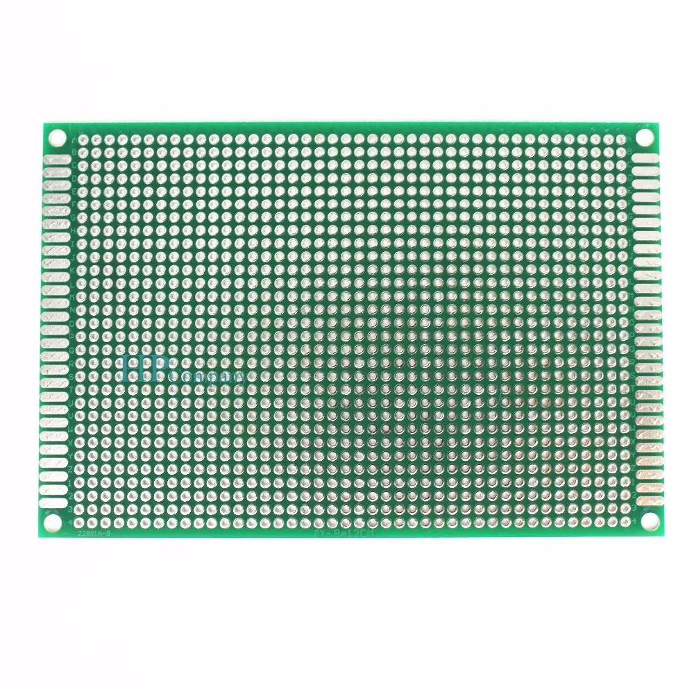 1 шт. 8*12 8X12cm двойная сторона Прототип pcb Универсальный макет печатной платы для