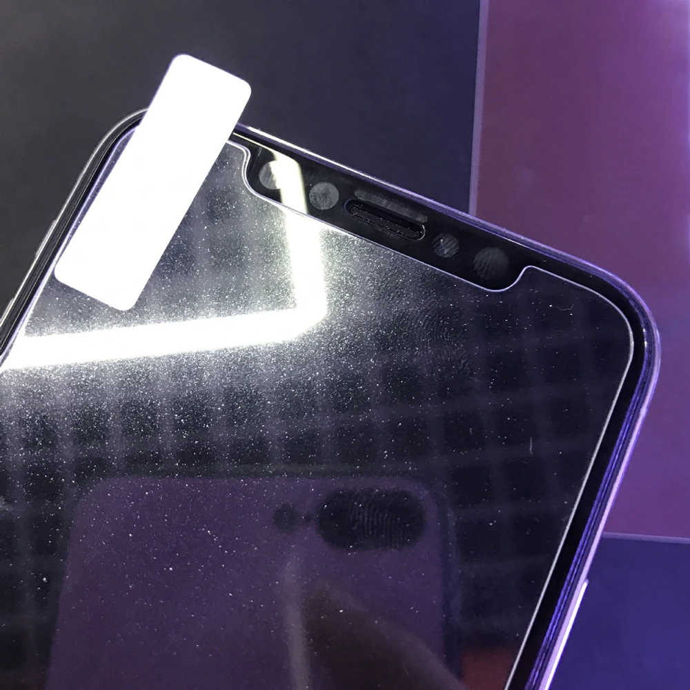 CCDZ 2 шт 9H алмазное блестящее закаленное стекло для iPhone XS Max Защита экрана XR