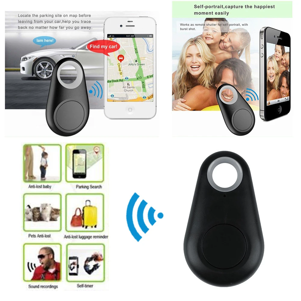 Amzdeal мини сигнализация против потери смарт метка беспроводной Bluetooth трекер
