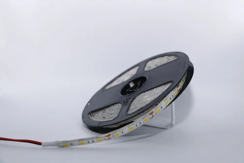 DC12V 1/2/3/4/5 м 5050 SMD RGB Светодиодные ленты светильник Водонепроницаемый/без гибкая светодиодная лента полоска светильник 60 светодиодный s/M Тира домашний декор, лампа для автомобиля