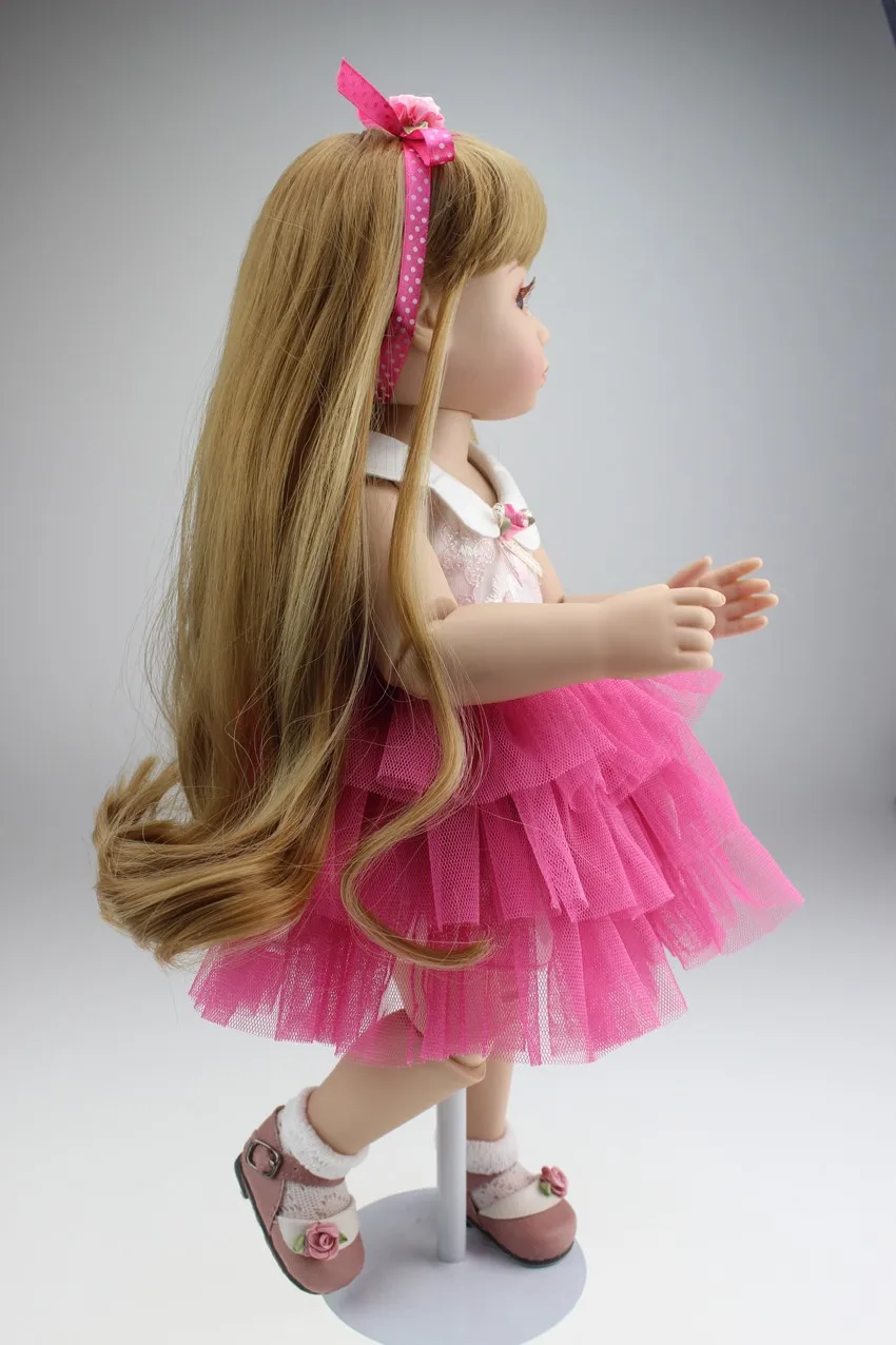 NPK Новинка года 18 дюймов Красивая SD/BJD кукла ручной работы кукла poseable с шарнирами подарки для вашей дочери