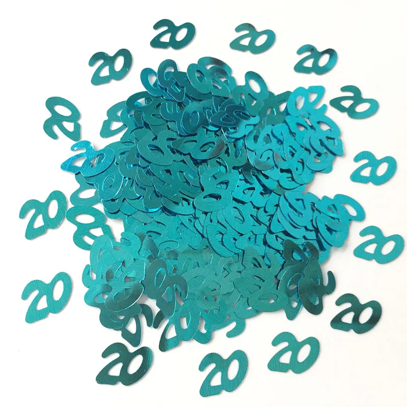 Настольное украшение для вечевечерние НКИ в честь 20 го дня рождения 15 г|party table