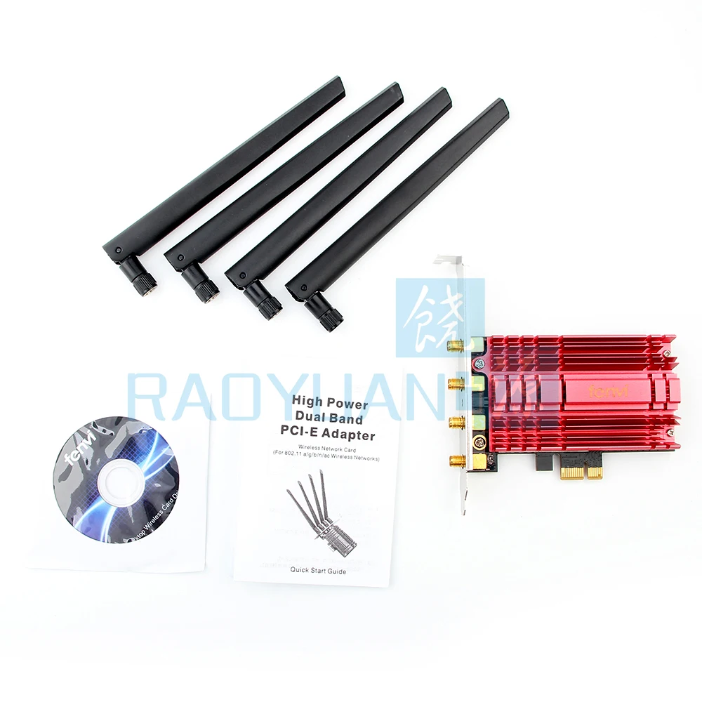 Двухдиапазонный AC1900 Broadcom BCM94360 беспроводной 802.11AC Wi-Fi адаптер настольный wi-fi PCI