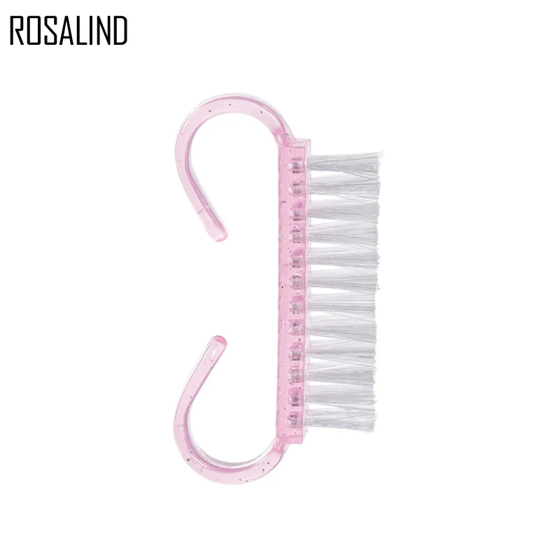 Пылезащитный Маникюрный Инструмент ROSALIND 1 шт. щетка для очистки ногтей