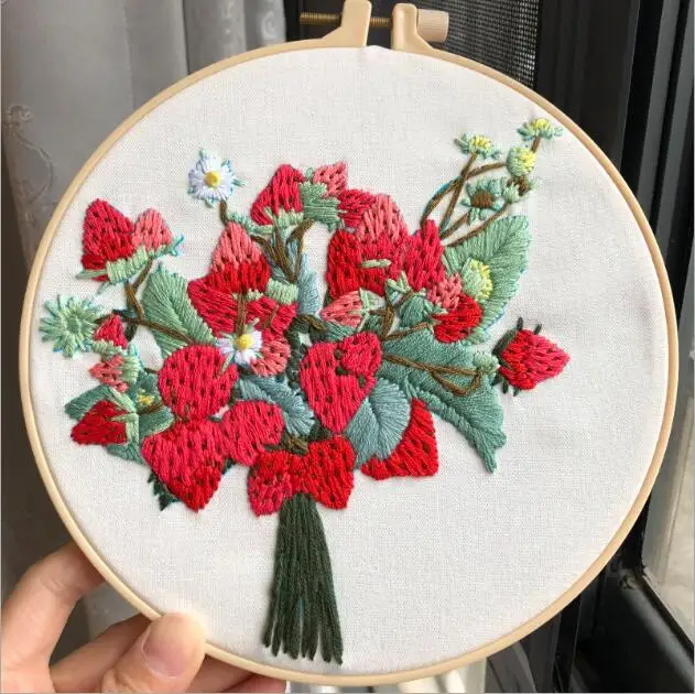 Набор для вышивки цветочным магазином 20 см|Вышивка| |