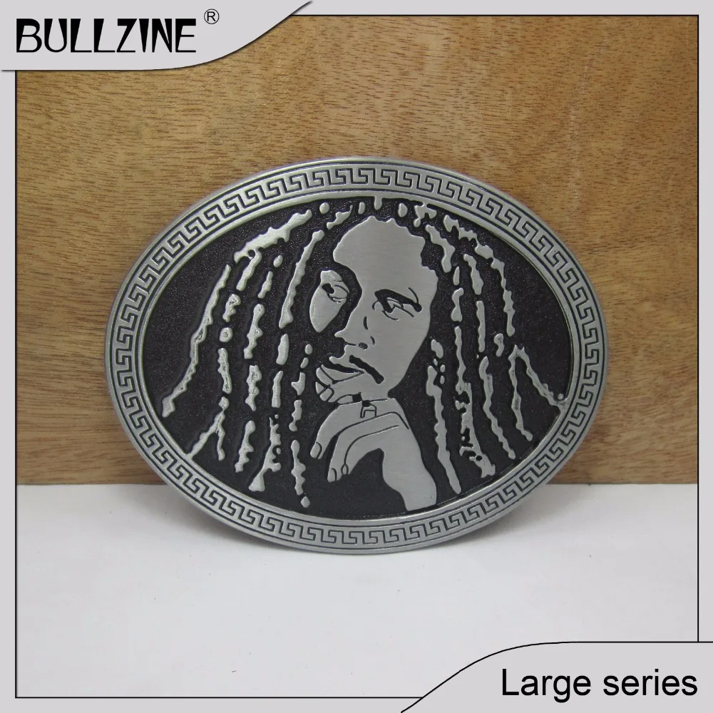 Модная пряжка для ремня Bullzine BOB MARLEY с отделкой из оловянного FP 02656 1 подходит