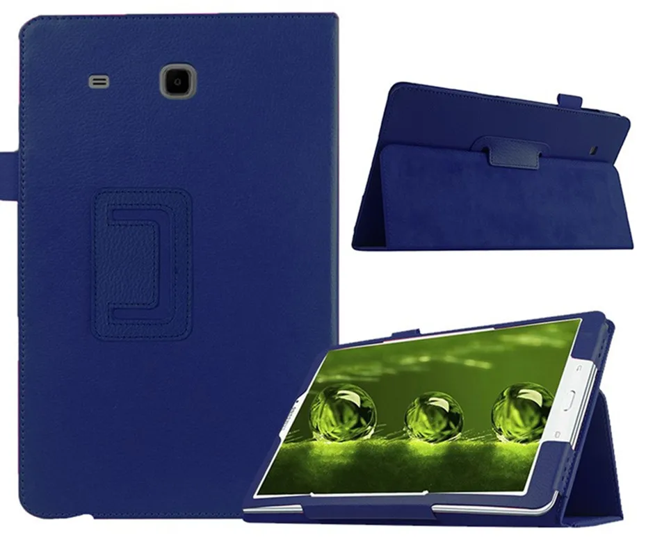Чехол для планшета Samsung Galaxy Tab E 9 6 &quotT560 SM T561 откидной подставка из искусственной