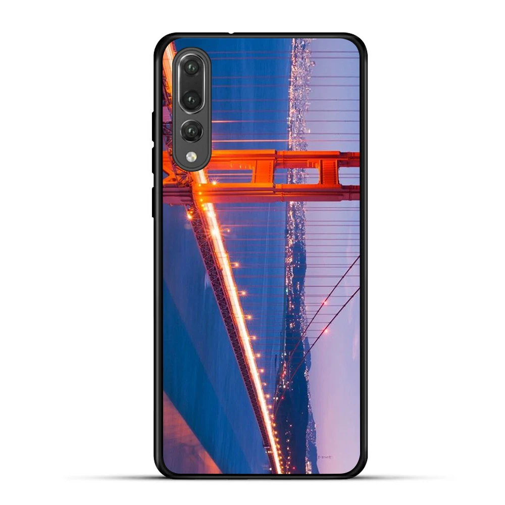 Черный Мягкий ТПУ силиконовый чехол для телефона Huawei Mate 20 pro P8 P9 P10 Lite P20 Pro 10 M20 P