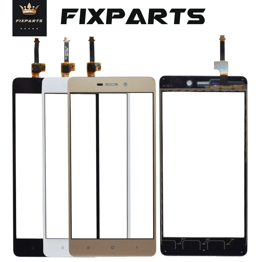 

Glass for Xiaomi Redmi 4X 4A Touch Screen Xiaomi Redmi 3 3S 3 Pro 4X Touch Panel Touchscreen Panel Digitizer Smartphone Redmi 4A