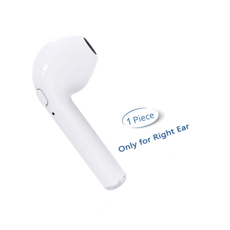 Белый M& J i7s TWS цельные наушники-вкладыши, беспроводные мини Bluetooth вкладыши для наушников, стереогарнитура для Apple iPhone Andriod - Цвет: Белый
