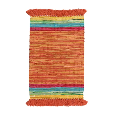 100% хлопок ручной работы ковер коврик геометрический индийский плед полосатый