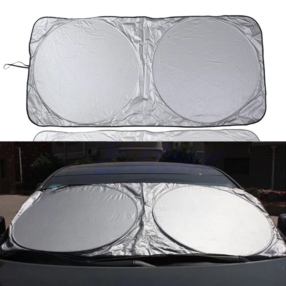 Автомобильный Стайлинг Jumbo спереди и сзади навес от солнца для окон широкие