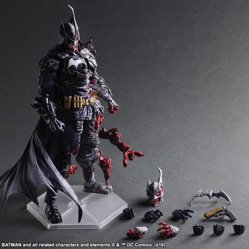 Бэтмен Play Arts Kai ПВХ фигурка игрушка два лица 270 мм аниме человек Playarts Rogues | Игрушки