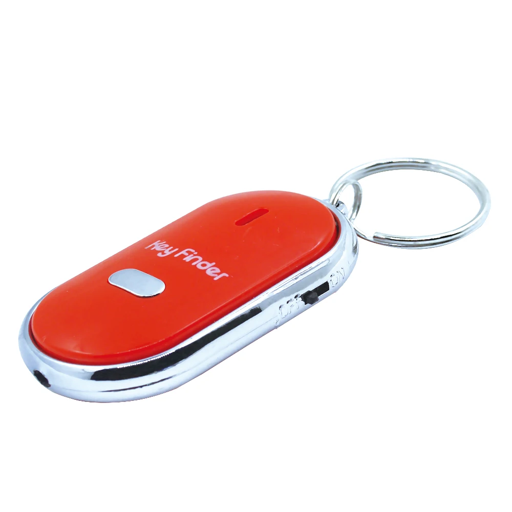 Мини свисток брелок для ключей с локатором и светодиодным