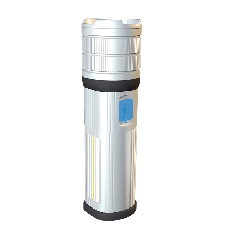 Светодиодный фонарик многофункциональный встроенный аккумулятор T6/L2/P90 фонарь и COB красный белый синий прожектор с сильным магнитом power Bank
