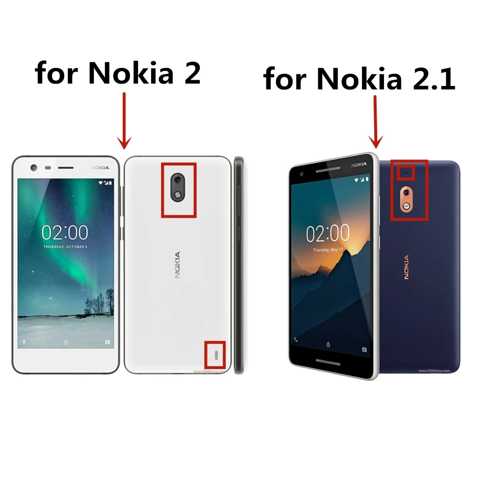 Ультратонкий матовый чехол для Nokia 2 с магнитной адсорбцией чехол для телефона держатель для карт защитный чехол для Nokia 2,1