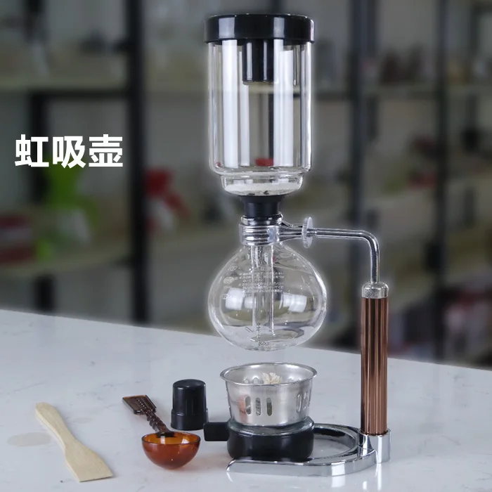 

Home siphon coffee maker siphon pot set glass boiled coffee maker hand coffee maker coffee maker