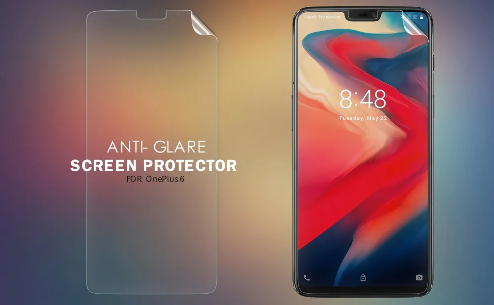 2 шт. NILLKIN пленка для OnePlus 6 A6000 защита экрана Антибликовая матовая супер прозрачная