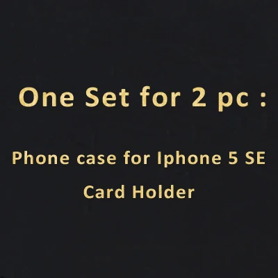 For Iphone 5E Hiram Beron сделай свой собственный бумажник для карт чехол croco с узким карманом для карт Рождественский подарок Прямая поставка - Цвет: For Iphone 5E