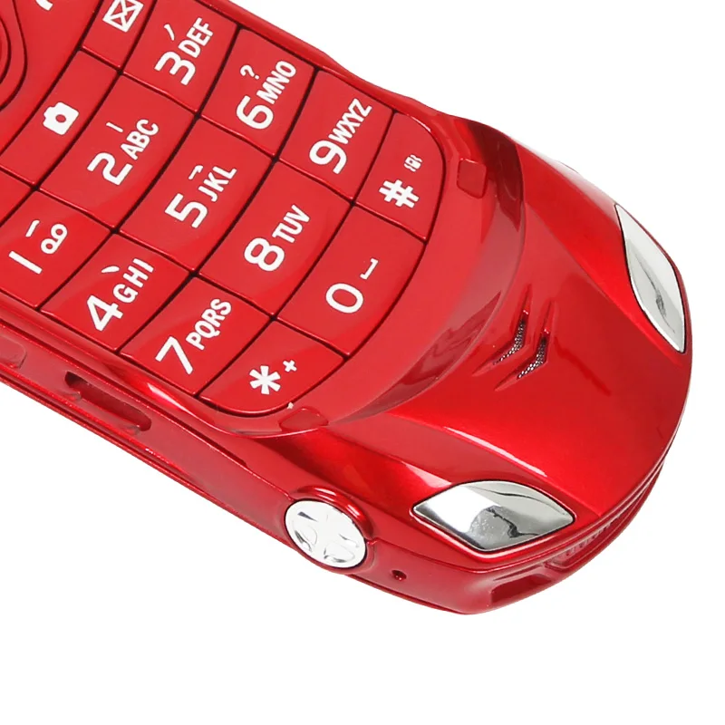 Mosthink F15 маленький мобильный откидной телефон в форме автомобиля Dual SIM карты FM