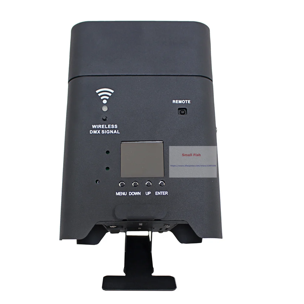 6X18W RGBWY + Ультрафиолетовый светодиодный аккумулятор беспроводной DMX и ИК пульт
