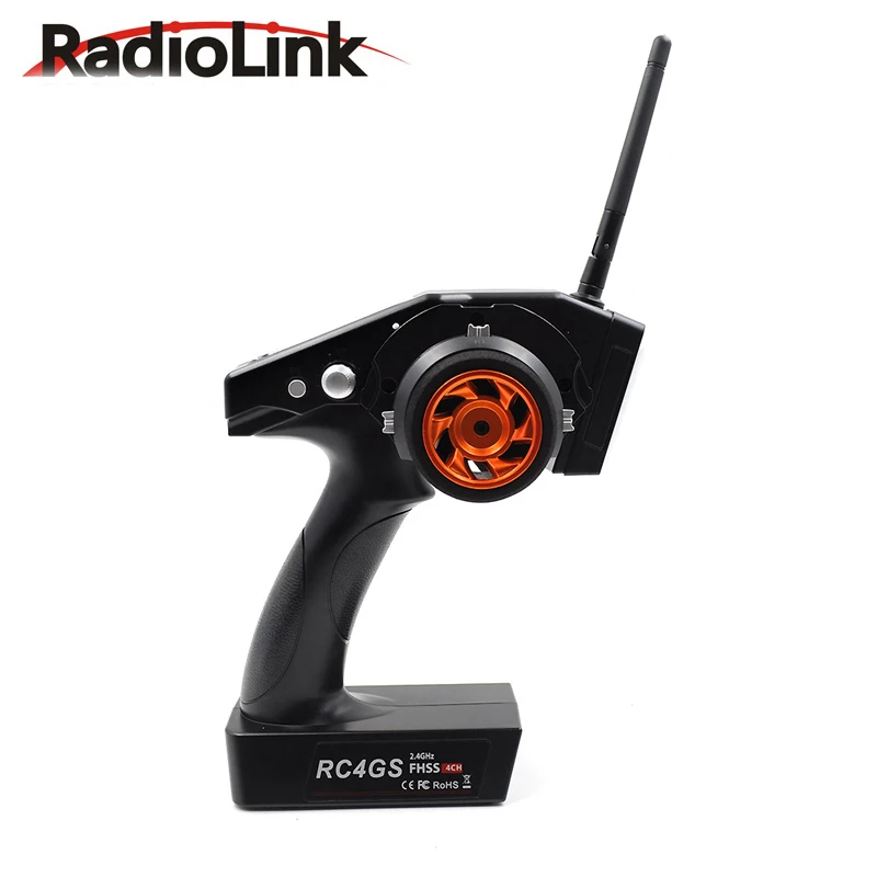 Бесплатная доставка оригинальный radiolink RC4GS 2 4G 4CH пистолет контроллер передатчика
