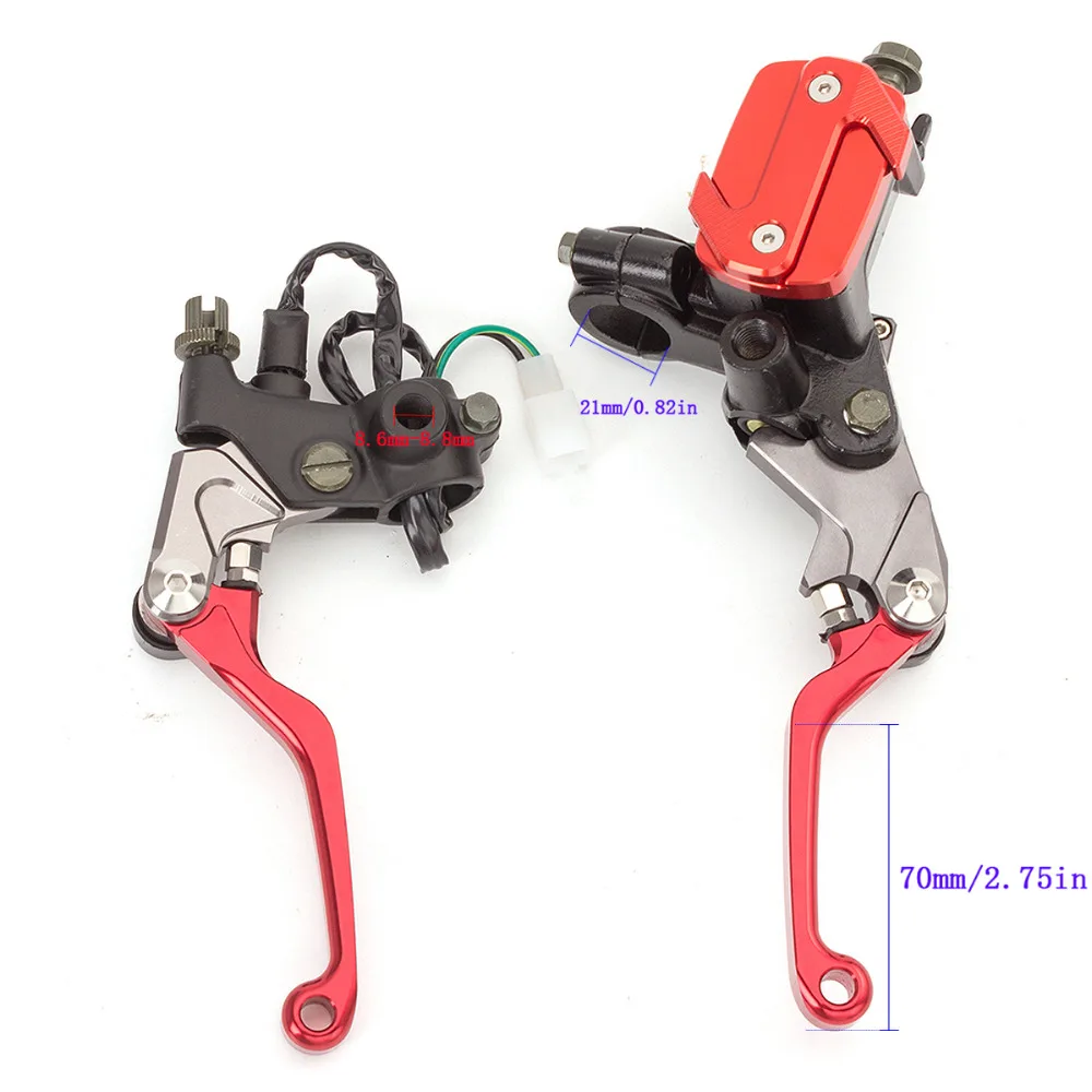 Рычаги тормозного цилиндра для CRF250R CRF450R CRF250X CRF450X CRF250L 50cc 550cc рычаги резервуара