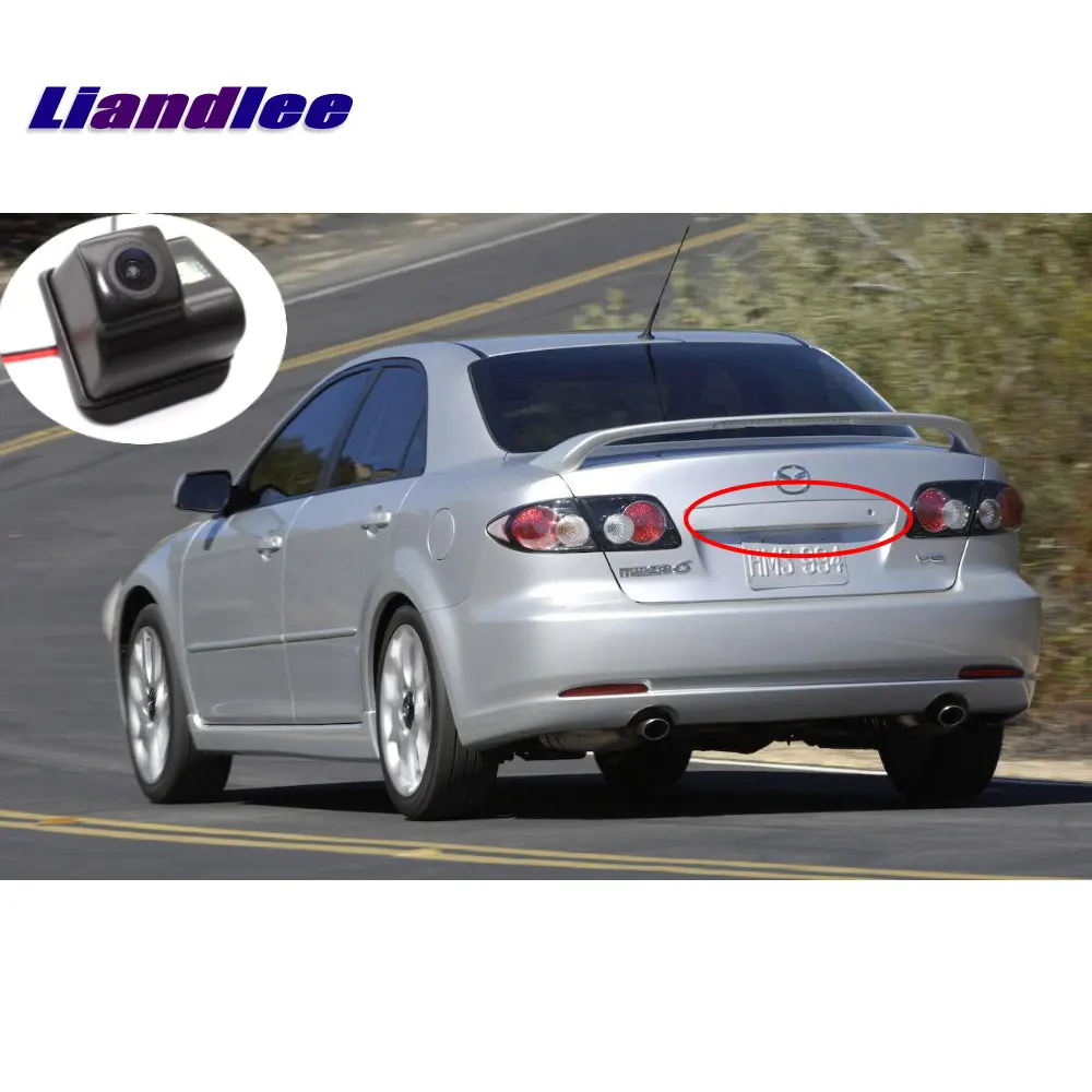 Liandlee для Mazda 6 Atenza Mazdaspeed 2002 ~ 2008 Автомобильная камера заднего вида запасная