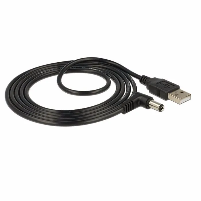 Штекер USB 2 0 типа А под прямым углом 90 градусов 5 5x2 1 мм в постоянного тока штекер