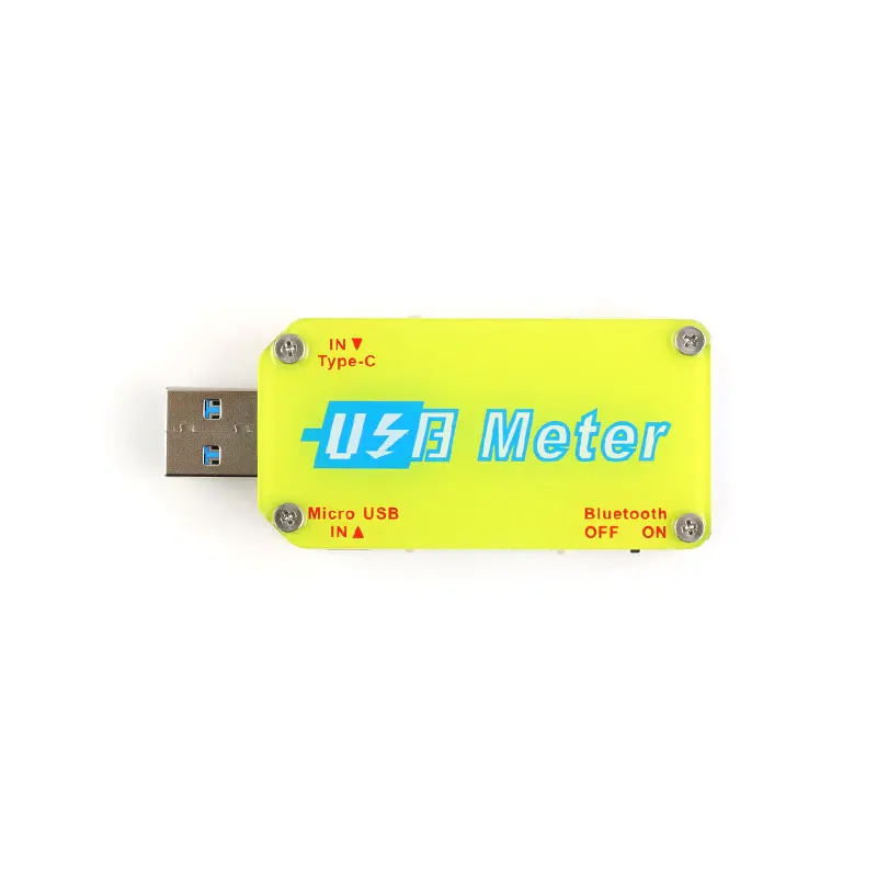 UM34 UM34C Для APP USB 3 0 Тип C DC Вольтметр Амперметр Напряжение измеритель тока для