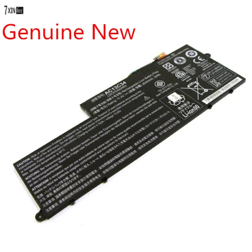 Аккумулятор AC13C34 для Acer Aspire V5 122P Series 3ICP5/11 4 KT.00303.005 2640 в 30 Вт/ч 60/80 мАч|battery for acer