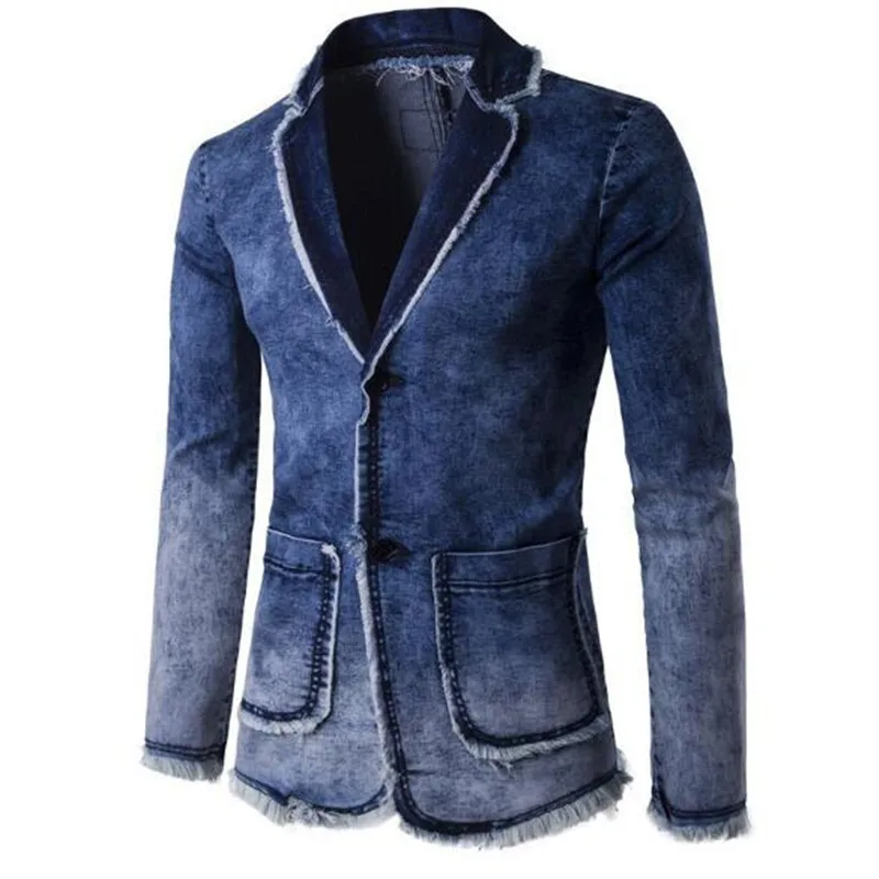 Бесплатная доставка 2018 блейзер мужской повседневный Модный хлопковый винтажный