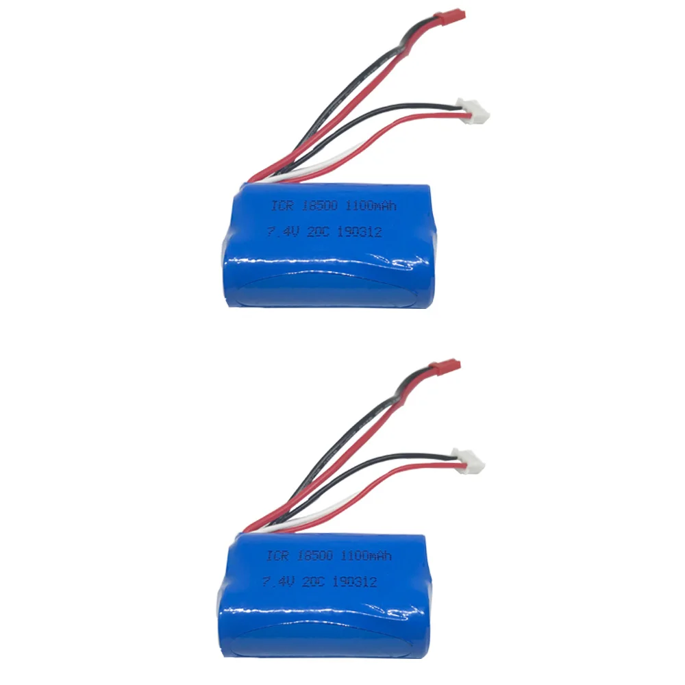 Lipo батарея для MJX T10 T11 T34 18500 5 шт. 7 4 В 1100 мА · ч игрушек HQ 827 871 радиоуправляемых