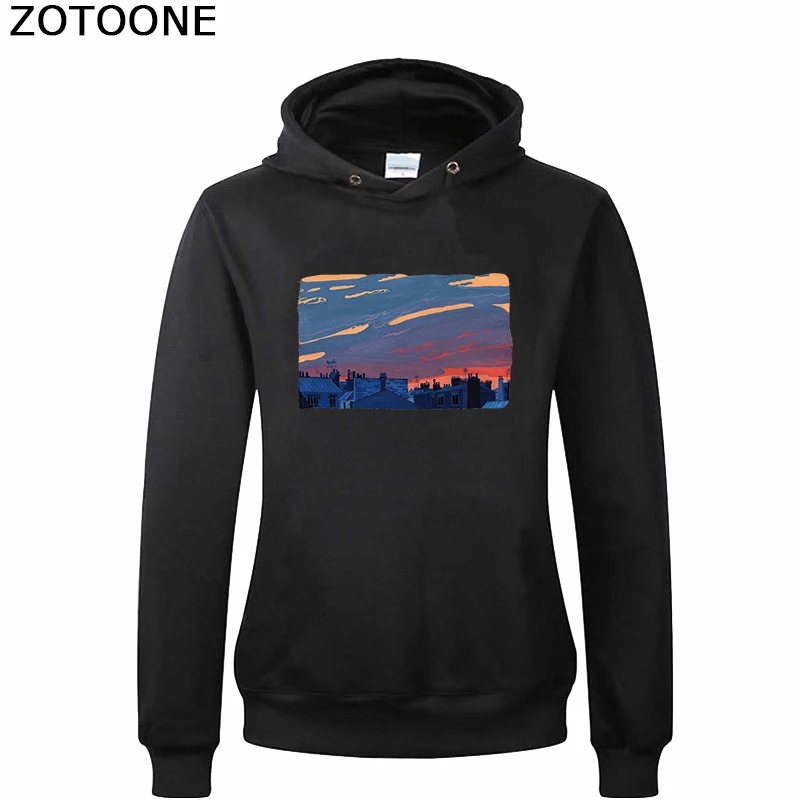 Термонаклейки ZOTOONE для футболки и свитшота простые переводные наклейки на