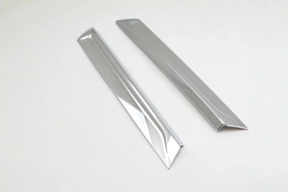 For Audi Q7 2016-2018 ABS Chrome Car Rear Windshield Strips Exterior Tail Window Decoration Sticker Cover Trim Styling 2PCS | Автомобили и