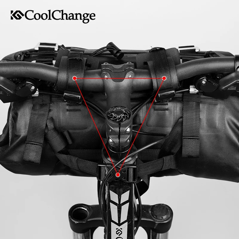 CoolChange велосипедная сумка водонепроницаемая верхняя трубка руль MTB дорожный