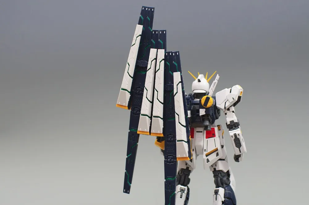 BTF двойной плавник Воронка пользовательский блок для Bandai MG 1/100 RX-93 Nu v Gundam Ver. ka