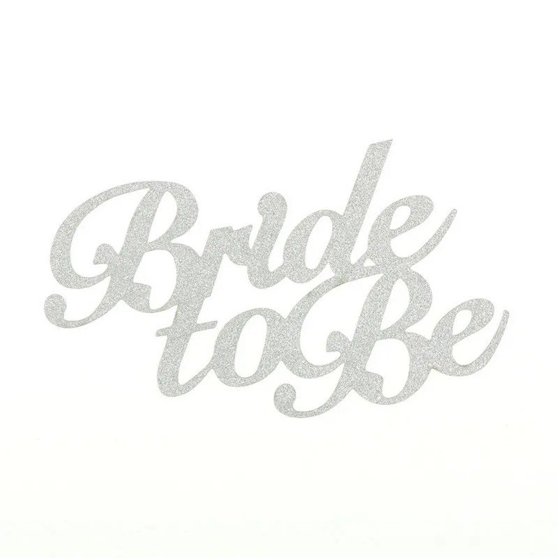 Девичник, с надписью "Bride To Be" топперы на свадебный торт кексы флаг блестящая бумага вечеринка для свадьбы, помолвки декор свадебный душ