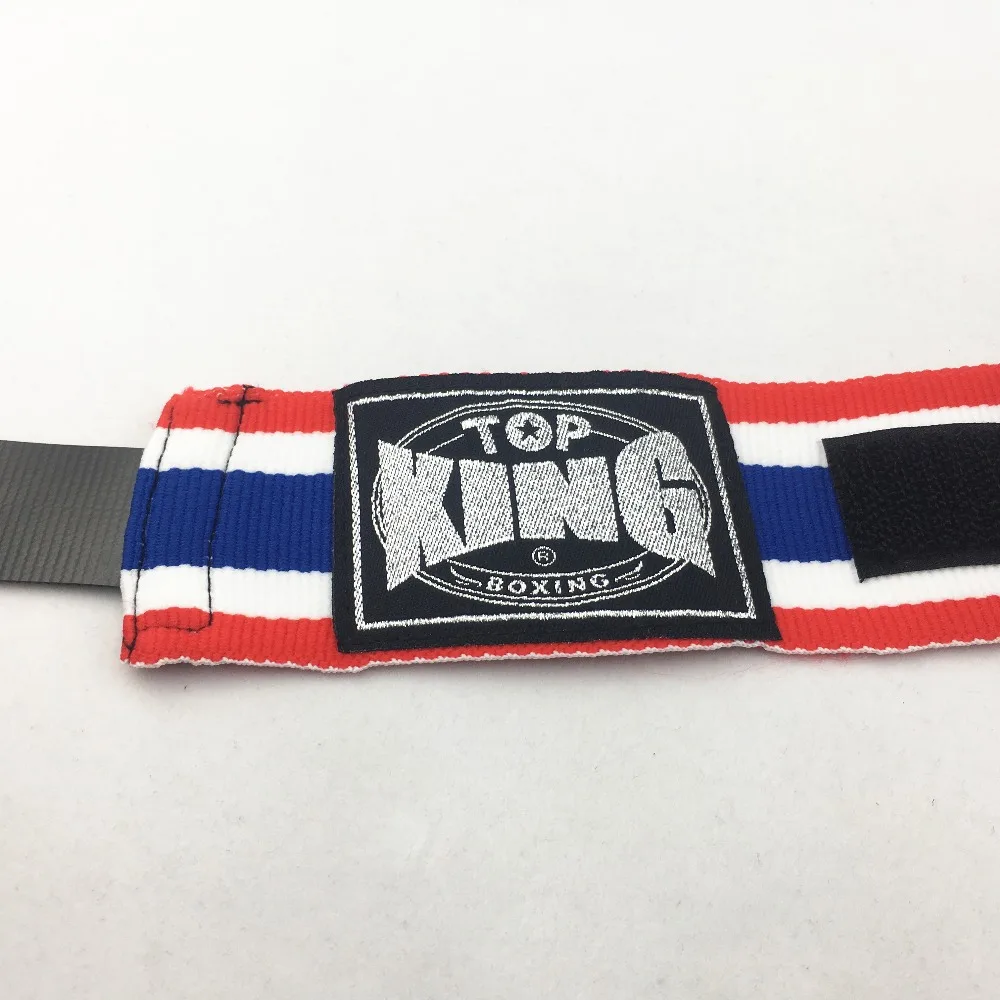 TOP KING 180 дюймов мягкие утолщенные стрейч боксерские перчатки флаг Таиланда TKHWTF01