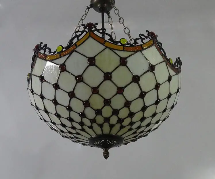 Витражный подвесной светильник из витражного стекла для внутреннего освещения