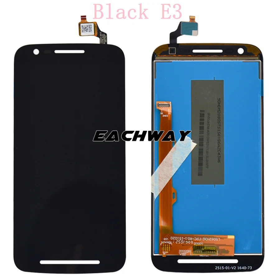 Оригинальный для Motorola Moto E2 LCD XT1505 дисплей XT1524 XT1527 XT1511 сенсорный экран дигитайзер