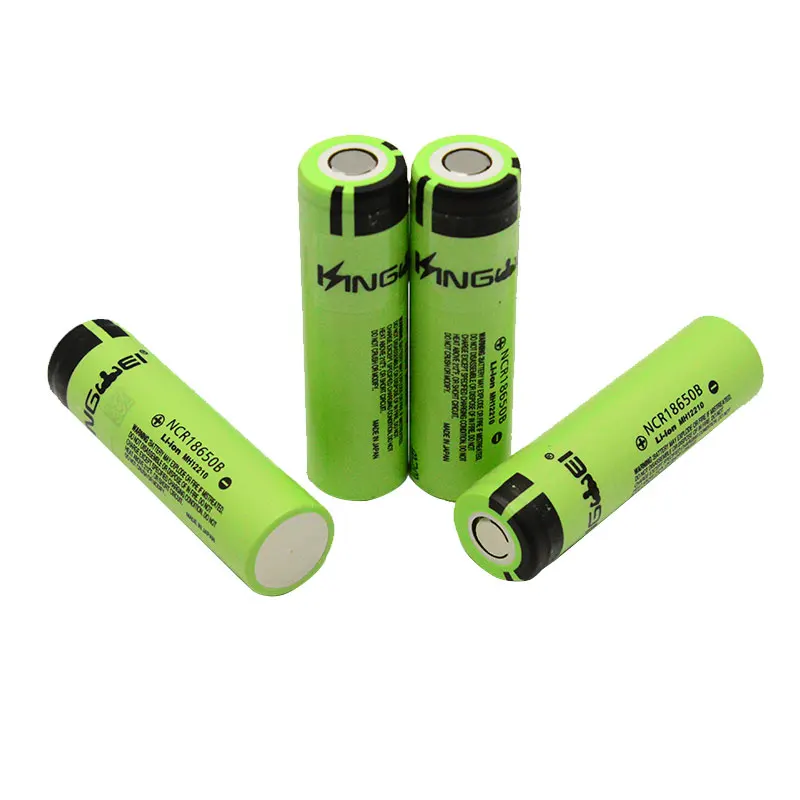 Kingwei 3400mah NCR18650b для аккумуляторов Panasonic 18650 3 7 V литий-ионная батарея плоская крышка